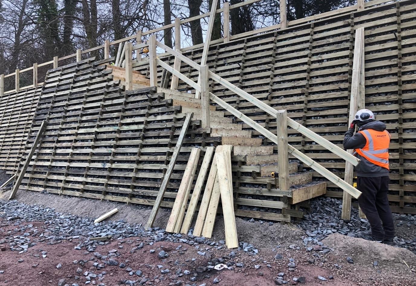 Permacrib timber crib