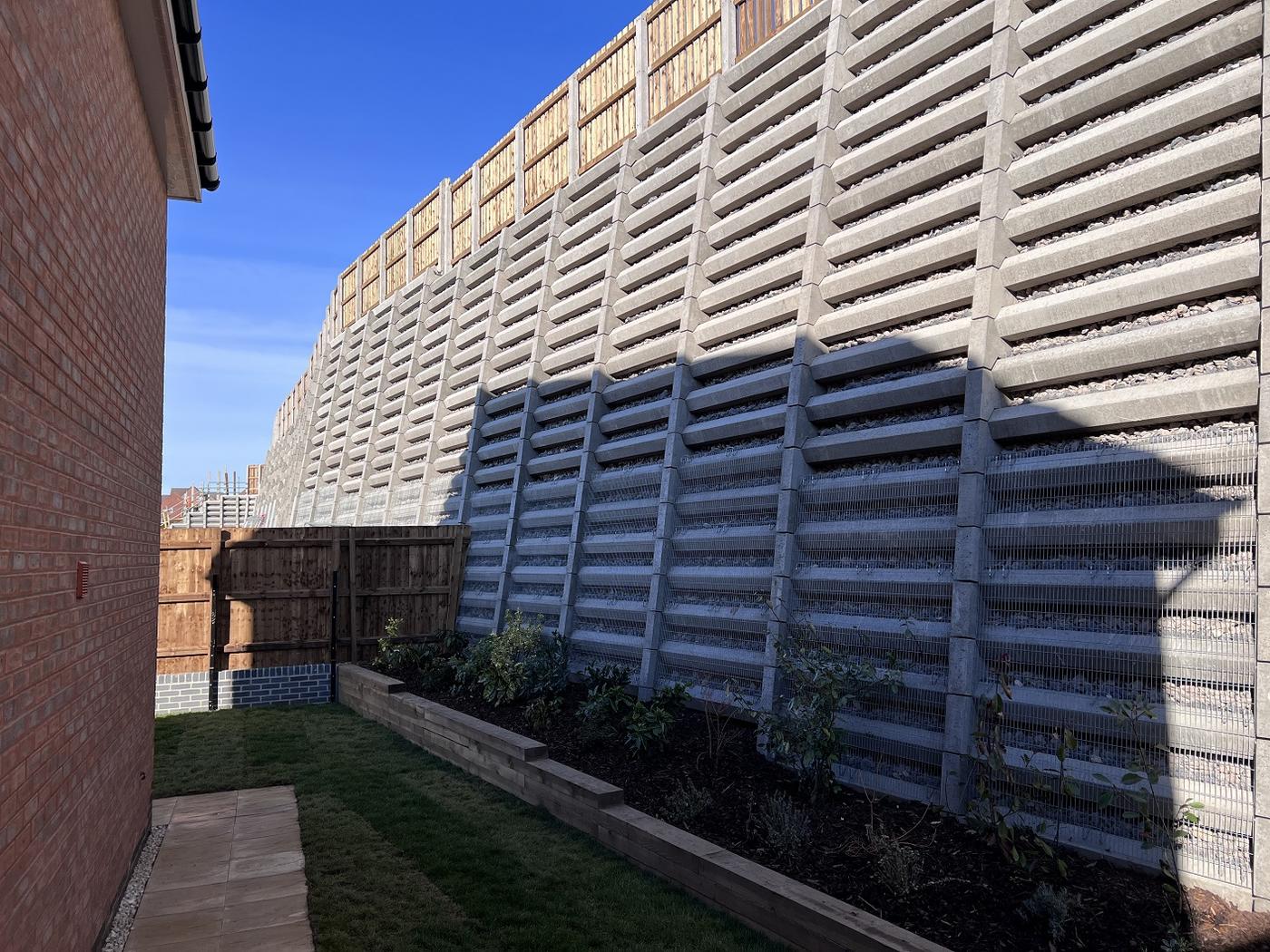 Andacrib Concrete Crib Retaining Wall