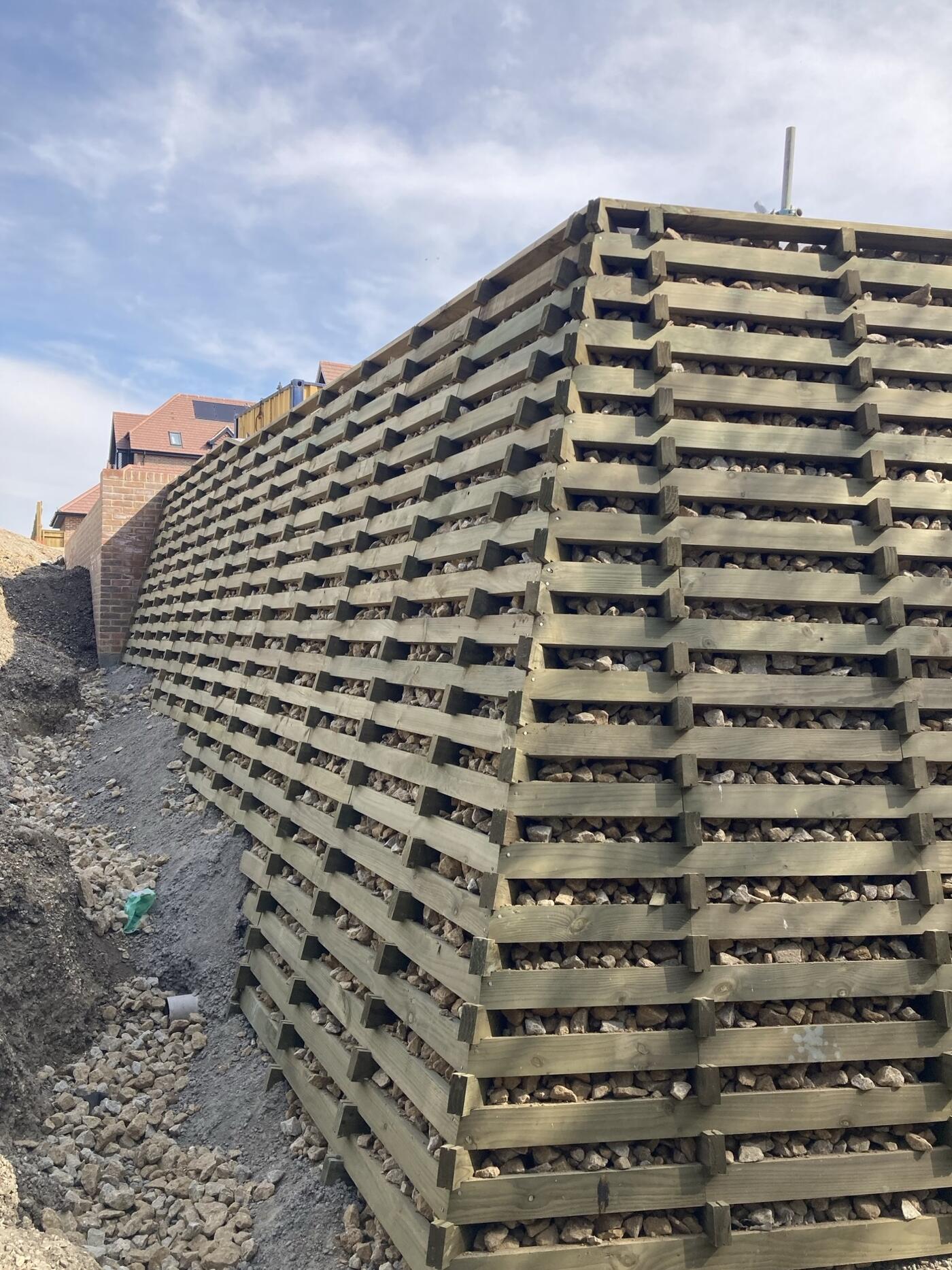 Permacrib timber crib