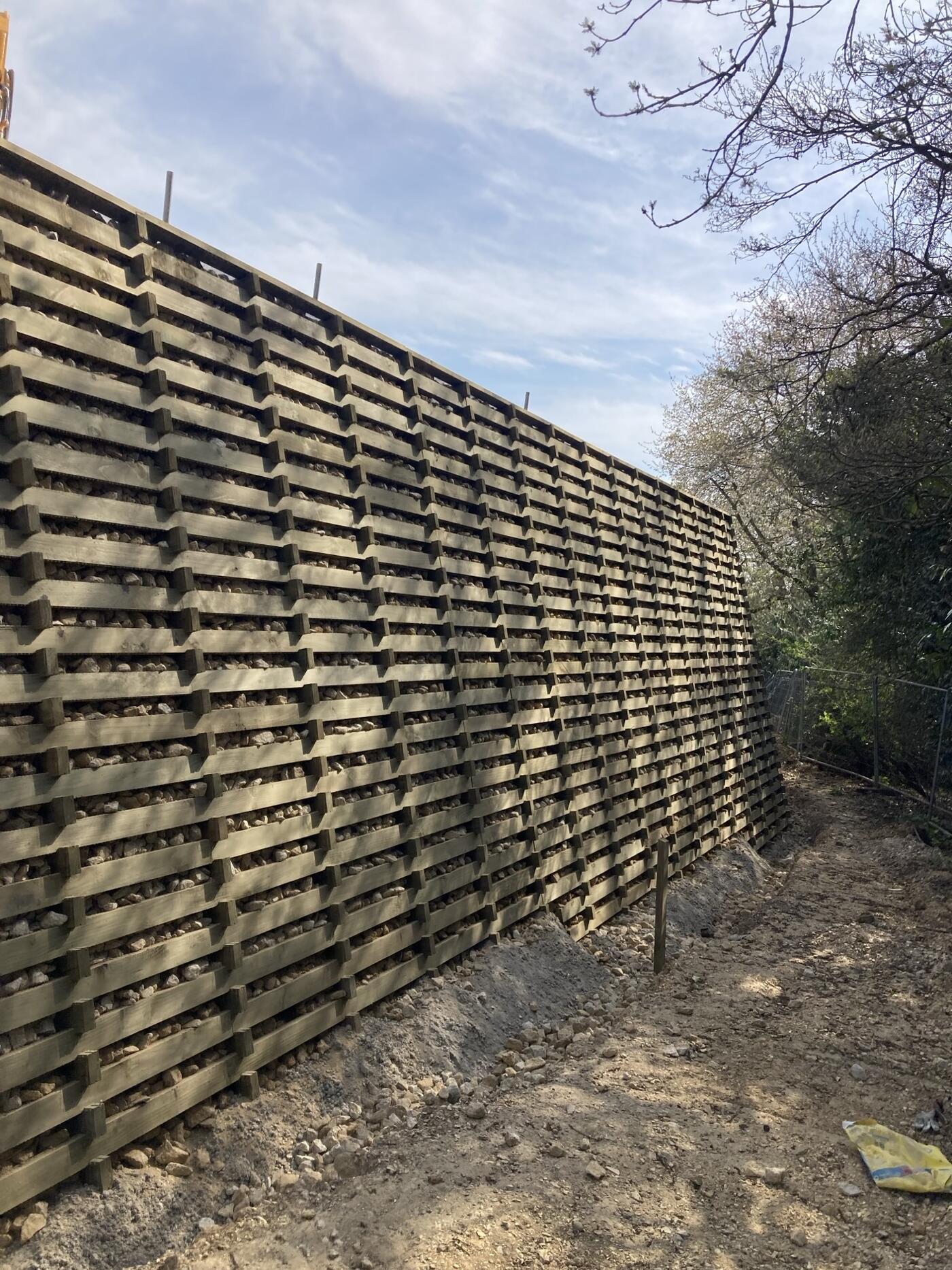 Permacrib timber crib