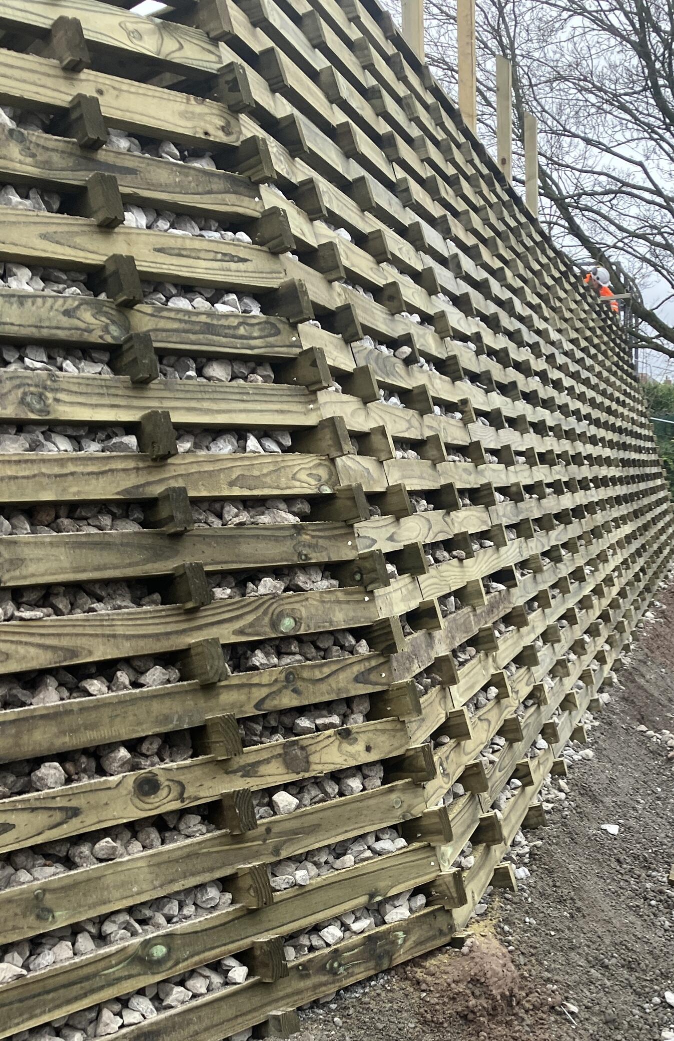 Permacrib timber crib