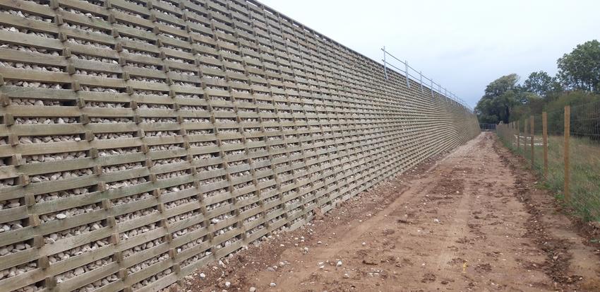Permacrib timber crib