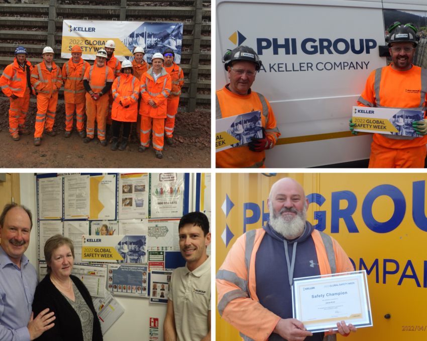 Phi Group taking part in Keller's Global Safety Week