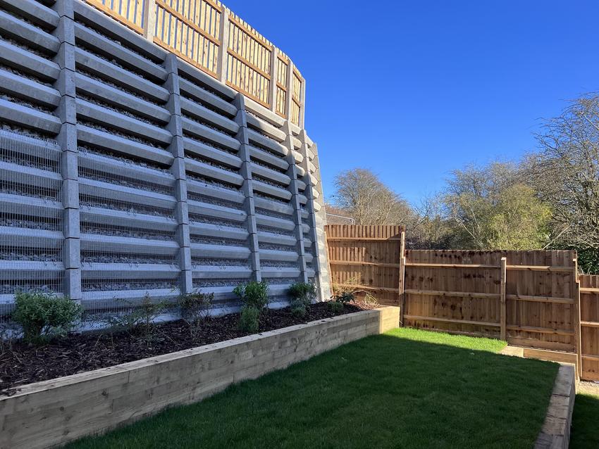 Andacrib Concrete Crib Retaining Wall