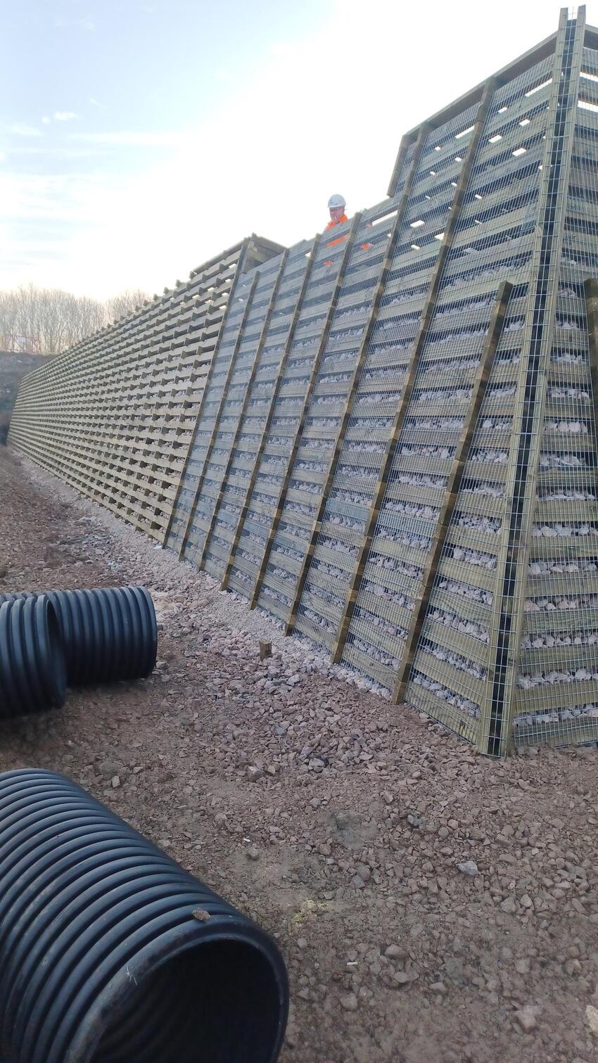 Permacrib timber crib