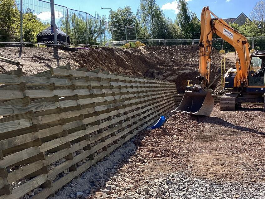 Permacrib timber crib