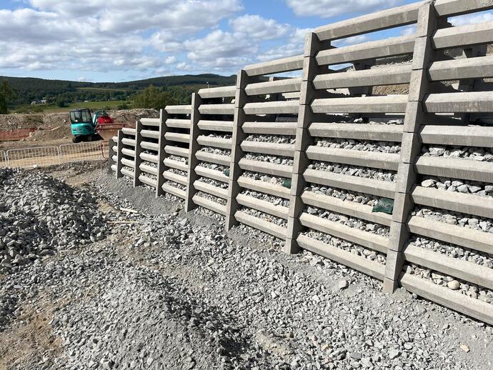 Andacrib concrete crib