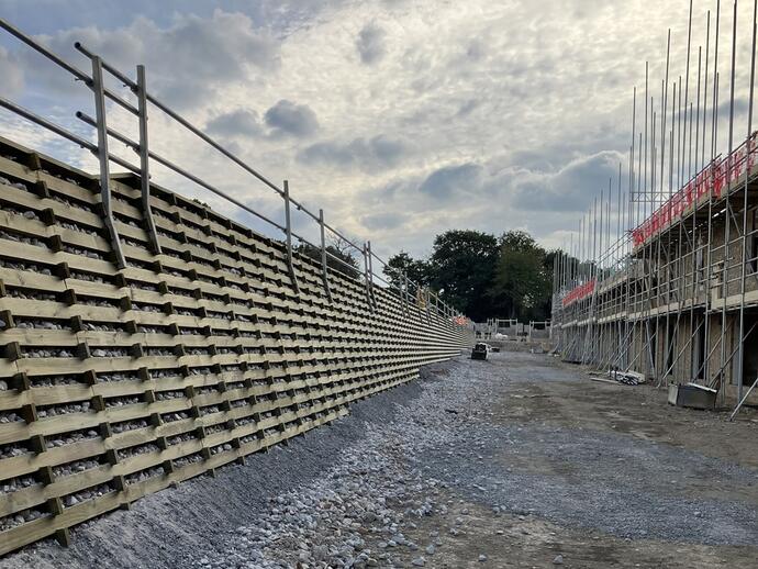 Permacrib timber crib