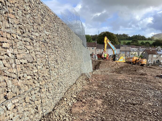 Gabion Basket Retaining Wall
