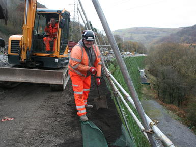 A465 Jamie Knill reinforced soil