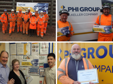 Phi Group taking part in Keller's Global Safety Week