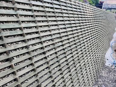 Permacrib timber crib