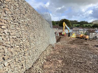 Gabion Basket Retaining Wall